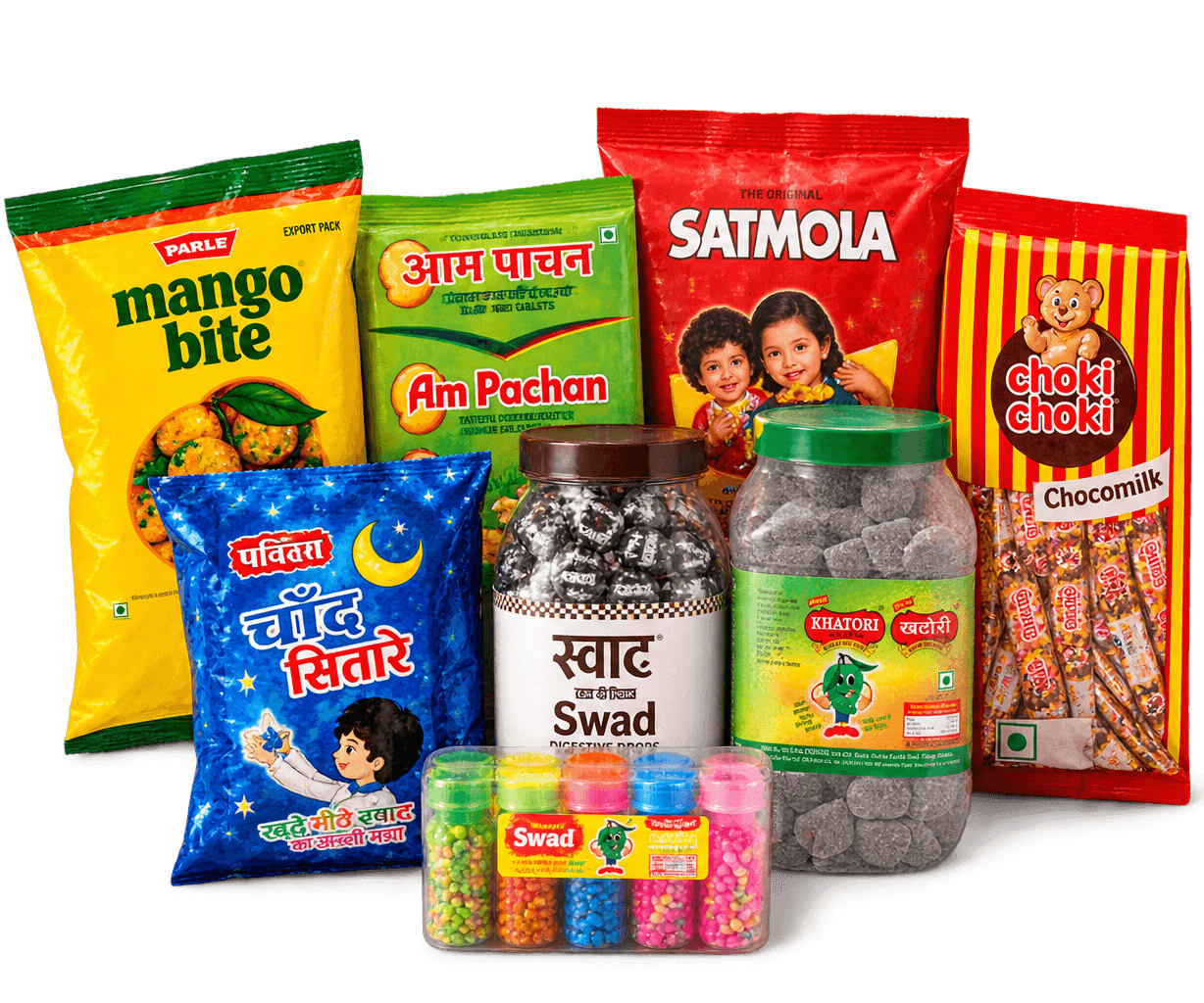 Full Pack candy selection