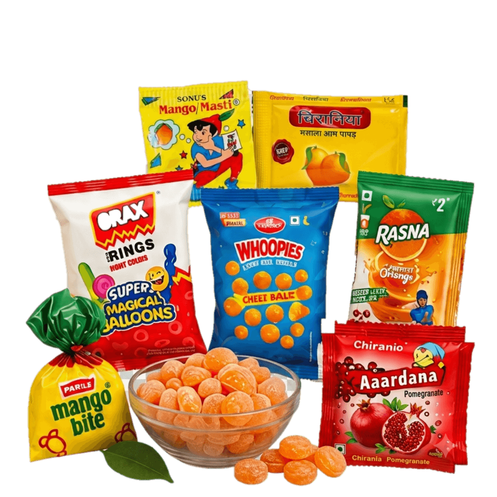 Single Pack candy selection